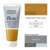 L&B Flashe vopsea vinil (vopsea acrilică), 80 ml - 834, iridescent light gold