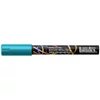 Liquitex Marker – marker decorativ acrilic, 2 mm, vârf rotund - metallic teal