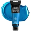 Liquitex Basics vopsea acrilică, 118 ml - 341, metallic blue
