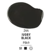 Vopsea acrilică Liquitex Basics, 22 ml - 244, ivory black