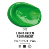 Vopsea acrilică Liquitex Basics, 22 ml - 312, light green permanent