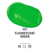 Vopsea acrilică Liquitex Basics, 22 ml - 985, fluorescent green