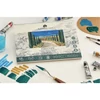 Bloc pentru pictură acrilică  Magnani Firenze, 100% bumbac, 400 g, 31x41 cm, 15 coli 