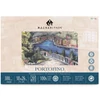 Bloc de acuarelă Magnani Portofino, 100% bumbac, 300 g, 18x26 cm, 20 coli, neted