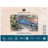 Bloc de acuarelă Magnani Portofino, 100% bumbac, 300 g, 26x36 cm, 20 coli, neted