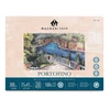 Bloc de acuarelă Magnani Portofino, 100% bumbac, 300 g, 31x41 cm, 20 coli, neted
