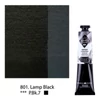 Vopsea acrilică Saint-Petersburg Master Class, 46 ml - 801, lamp black