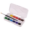 Set de acuarele - 12x1/2 creion + pensulă