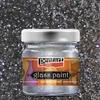 Vopsea de sticlă cu solvent Pentart, 30 ml - 26520 argintiu sclipici
