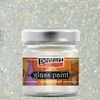 Vopsea de sticlă cu solvent Pentart, 30 ml - 26522 curcubeu sclipici