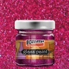 Vopsea de sticlă cu solvent Pentart, 30 ml - 26524 roz sclipitor