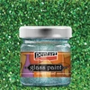 Vopsea pe sticlă cu solvent Pentart, 30 ml - 26526 verde sclipici