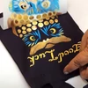 Imagine 7/7 - Vopsea textil și piele Pentart, 50 ml - coajă de ou (de epoca)