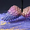 Pentart Art Mica pudră pigmentată strălucitoare, 9 g - roz-piersic