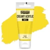 Vopsea cremoasă acrilică Pentart, mată , 60 ml - galben