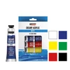 Set de vopsele acrilice cremoase Pentart, mat - 6x16 ml