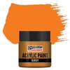 Vopsea acrilică lucioasă Pentart, 50 ml –portocala