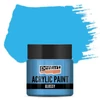 Vopsea acrilică lucioasă Pentart, 50 ml – albastru deschis