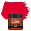 Vopsea acrilică lucioasă Pentart, 50 ml –roșu