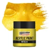 Vopsea acrilică metalizată Pentart, 50 ml - aur baroc