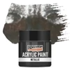 Vopsea acrilică metalizată Pentart, 50 ml - argint strălucitor