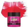 Vopsea acrilică metalizată Pentart, 50 ml - magenta