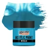 Vopsea acrilică metalizată Pentart, 50 ml - albastru deschis