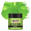Vopsea acrilică metalizată Pentart, 50 ml - verde deschis