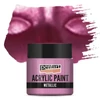 Vopsea acrilică metalizată Pentart, 50 ml - lila deschis