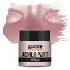 Vopsea acrilică metalizată Pentart, 50 ml - roz