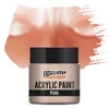 Vopsea acrilică Pentart cu efect de sidef, 50 ml – piersică