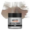 Vopsea acrilică Pentart cu efect de sidef, 50 ml – argint