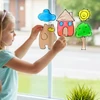 Pentart Junior Window Paint – vopsea pentru autocolante de sticlă detașabile, 20 ml – negru