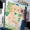Imagine 3/3 - Reeves set pictură pe numere, 30x40 cm - Labrador