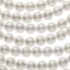 Colier ceh din mărgele de sticlă Tekla, 4 mm, 120 buc - Crystal Bridal White
