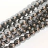 Colier ceh din mărgele de sticlă Tekla, 4 mm, 120 buc - Silver