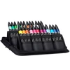 Set de markere cu alcool Promarker Brush cu două capete - 24 buc, student designer set