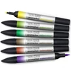 Promarker Watercolour set de creioane cu două capete - 6 buc, foliage tones