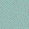 Imagine 1/2 - Tesatura patchwork - Makower - Afternoon Tea Cherry Teal 094/T