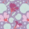 Material patchwork  - Tilda Gardenlife - Nasturtium Lavendel 100308