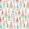 Material Patchwork - Free Spirit - Fa la la de Maude Asbury 012XWHITE