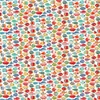Tesatura patchwork - Makower - Deep Blue Sea 139/W Fish Shoal white