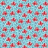 Tesatura patchwork - Makower - Deep Blue Sea 140/B2 Octopus light blue