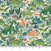 Tesatura patchwork - Makower - Prehistoric 163/Q Paradise cream