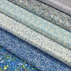 Material patchwork  - Makower - Petite Fleur 180/B Meadow blue
