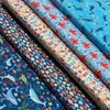 Tesatura patchwork - Makower - Deep Blue Sea 137/B8 Creatures dark blue