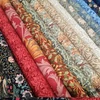 Imagine 3/4 - Material patchwork  - Moda - Barbara Brackman by Best of Morris 2021 8363-19 brown