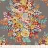 Imagine 1/6 - Material patchwork  - Tilda Chic Escape - Whimsyflower grey 100451