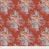 Imagine 3/6 - Material patchwork  - Tilda Chic Escape - Whimsyflower rust 100458