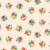 Material patchwork - Makower - Amelia Posy  cream2509-Q